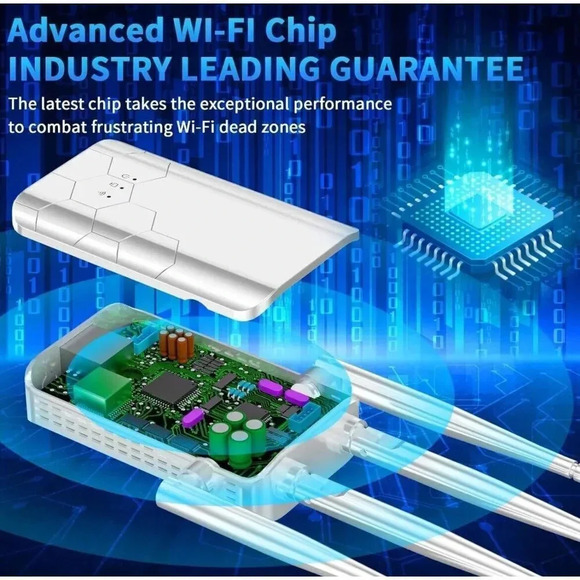 WiFi Range Extender Internet Booster Router Wireless Signal‎ Repeater Amplifier - Picture 7 of 10